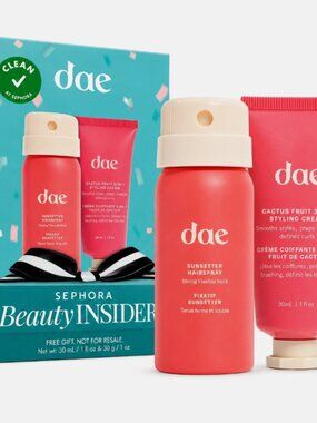 DAE Sephora Beauty Insider Mini Try Me Set - Sunsetter Hairspray and Cactus Frui